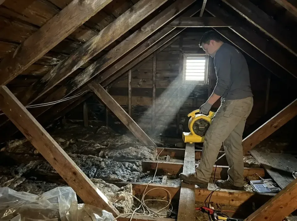 attic-water-damage-drying-proc-007 — frequently asked questions, Emergency Water Extraction & 24/7 Flood Response in Obetz,…